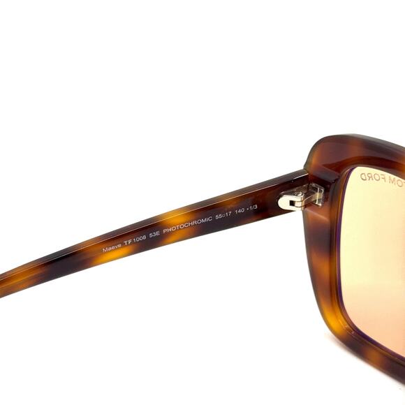 New, TOM FORD Maeve Sunglasses TF1008 53E Authentic main image 9
